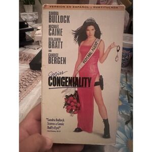 Miss Congeniality VHS - Sandra Bullock Factory Watermark